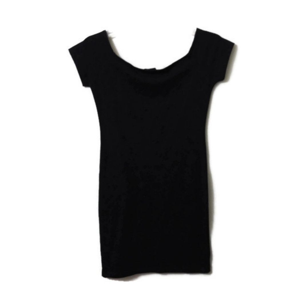 Forever 21 Black Bodycon Mini Dress Size Medium
